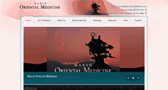 Desktop Screenshot of marinorientalmedicine.com