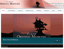 Tablet Screenshot of marinorientalmedicine.com